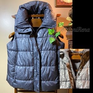 🤍CUTE & COMFY Cheetah Leopard Puffy Zip-Up Vest🤍